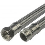 Klum, Hadice připojovací nerez 24x34, MxF, 1"x1", 40 cm, CR616G – Hledejceny.cz