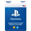 Herní kupon PlayStation Store dárková karta 1000 Kč