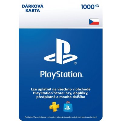 PlayStation Store 1000 Kč – Hledejceny.cz