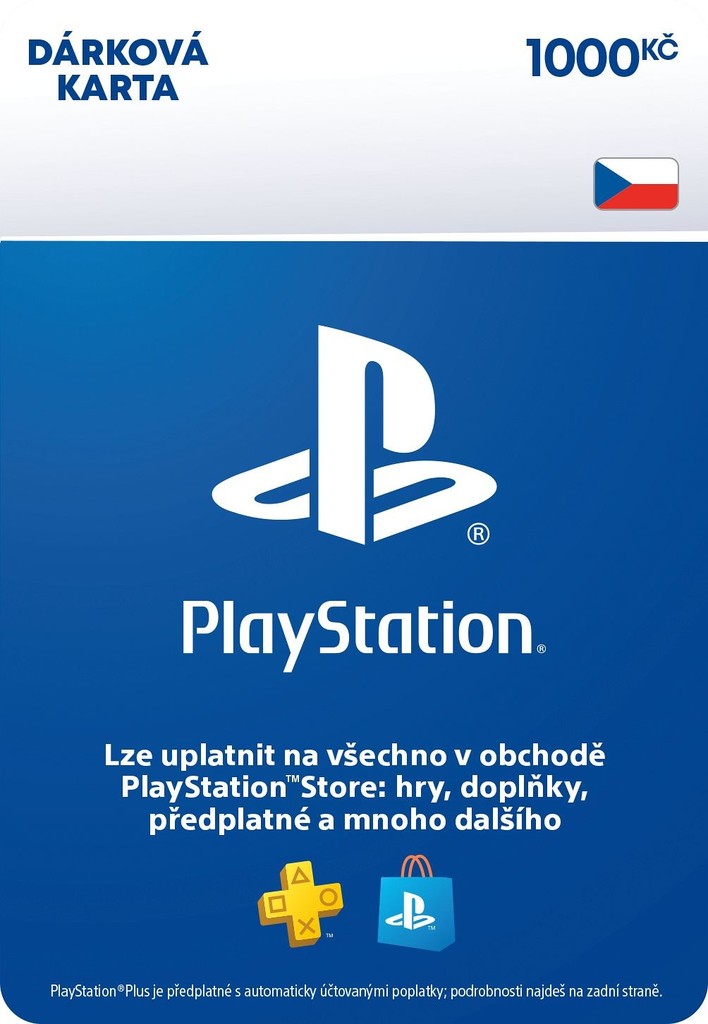 PlayStation Store 1000 Kč od 920 Kč - Heureka.cz
