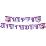 Procos Banner Happy Birthday Ledové království Northern Lights – Zboží Dáma