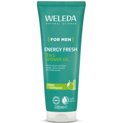 Weleda For Men Energy Fresh 3in1 Shower gel 200 ml – Zboží Dáma