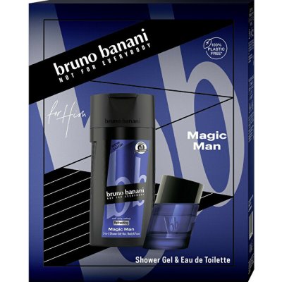 Bruno Banani Magic Man EDT 30 ml + sprchový gel 250 ml dárková sada – Zbozi.Blesk.cz