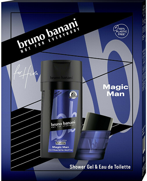 Bruno Banani Magic Man EDT 30 ml + sprchový gel 250 ml dárková sada