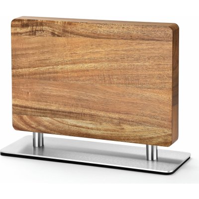 XinZuo Akáciový magnetický stojan s ocelovou základnou – Sleviste.cz