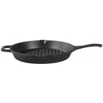 GRILLMEISTER Litinová grilovací pánev, Ø 28 cm (rýhovaný) – Sleviste.cz
