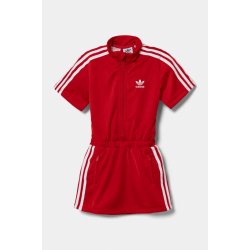 adidas Originals dívčí šaty mini JC9169 červená