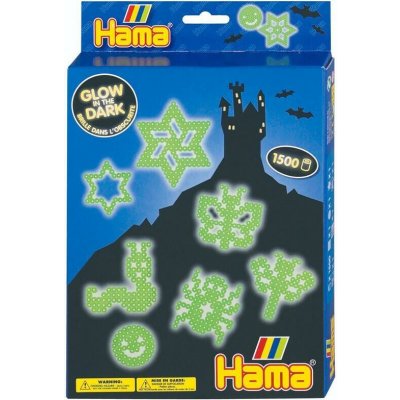 Hama Midi Dárkový box Svítící ve tmě 1500 ks – Hledejceny.cz