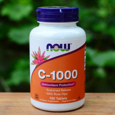 NOW Vitamin C-1000 s postupným uvolňováním 100 tablet – Hledejceny.cz