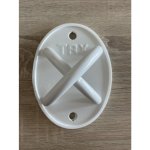 TRX X-závěs s gumovou podložkou, šedý – Zboží Dáma