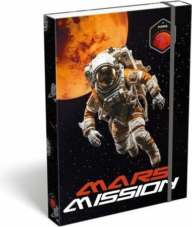 Lizzysuli box na sešity A4 "Mars Mission"