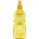 Lilien Sun Active transparentní sprej na opalování SPF20 200 ml – Hledejceny.cz