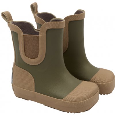 Mikk-Line dětské nízké holínky 38103 Dusty Olive – Zbozi.Blesk.cz