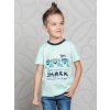 Dětské tričko WINKIKI chlapecké triko WKB 01748, zelinkavá