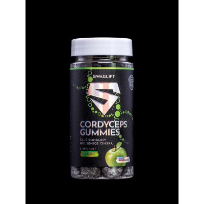 SWAGLIFT Cordyceps gummies s příchutí jablka 60 ks – Hledejceny.cz