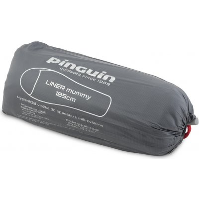 Pinguin Liner Mummy 185cm šedá – Zboží Dáma