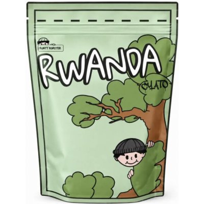 Runty Roaster Rwanda Cyato Natural zrnková 250 g – Hledejceny.cz