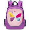 Školní batoh Nikidom Roller GO Butterfly fialová