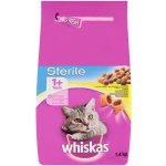 Whiskas Sterile Adult kuřecí 1,4 kg – Hledejceny.cz