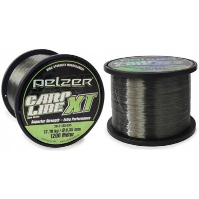 Pelzer Carp Line XT Green 1200 m 0,35 mm 12,1 kg – Zboží Mobilmania