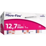 BD U-100 Inzulinové stříkačky 1 ml 100 ks – Sleviste.cz