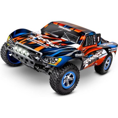 Traxxas Slash RTR s LED osvětlením oranžový 1:10 – Zboží Mobilmania