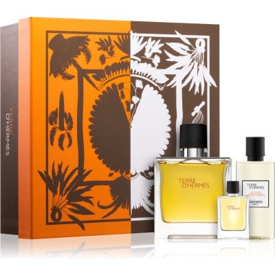 Hermes Terre d´Hermès EDP 75 ml + sprchový gel 40 ml + EDP 5 ml dárková sada