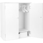 Small Foot Šatní skříň pro panenky bílá – Zboží Dáma