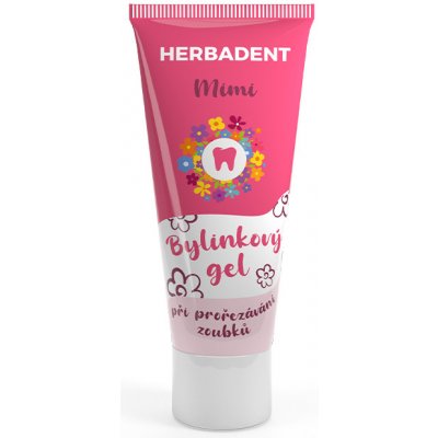 HERBADENT MIMI Bylinkový gel při prořezávání zoubků 25 g – Zboží Dáma