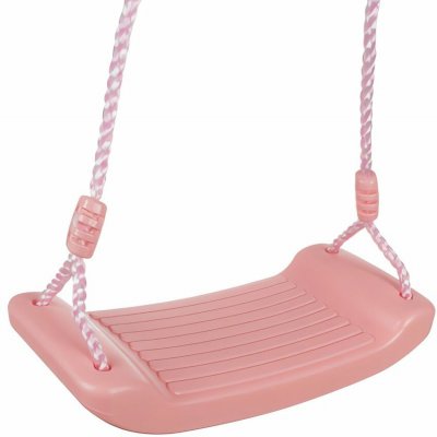 Kruzzel 25445 Dětská houpačka plastová růžová – Zboží Mobilmania