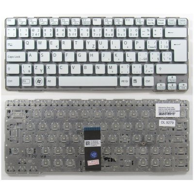 česká klávesnice Sony Vaio SVE14, SVE14A1S6RP 14A1X1E SVE14A1S6RP SVE14A1M6EWS bílá CZ/SK