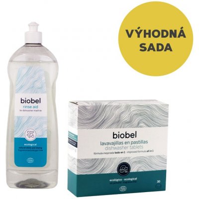 Biobel Tablety do myčky nádobí All in One 30 ks – Zboží Dáma