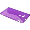 Pouzdro a kryt na mobilní telefon Sony Pouzdro S-Case Sony Xperia SP C5303 fialové