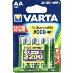 Varta Ready2Use 2100mAH AA 4ks 56706 101 404 – Zboží Živě