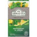 Ahmad Tea Peppermint and Lemon alupack 20 sáčků 1,5