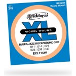 D'addario EXL115W – Zboží Dáma