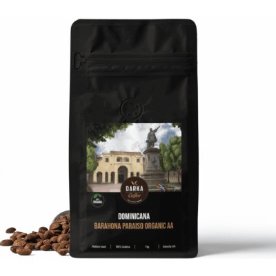 Darka Dominicana Barahona Paraiso Organic AA zrnková 5 kg – Hledejceny.cz