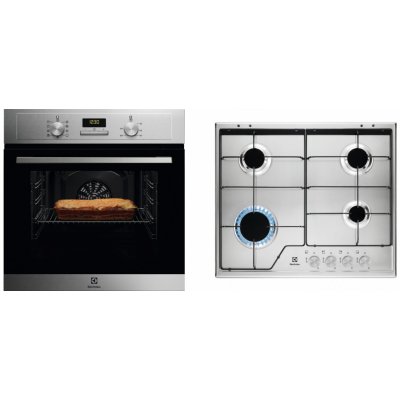 Set Electrolux EOF3H00BX + KGS6424SX – Hledejceny.cz