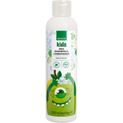 Avon Kids Apple šampon a kondicionér 2 v 1 200 ml – Zboží Dáma