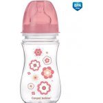 Canpol babies Newborn láhev na mléko Růžové Květinky 240ml – Zbozi.Blesk.cz