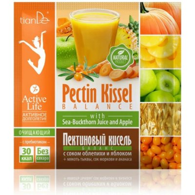 TianDe Pektinový kysel s rakytníkem a jablkem 15 g – Sleviste.cz