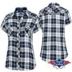 Dámská westernová košile PASADENA BLUE SHORT – Zboží Dáma