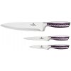 Sada nožů Berlingerhaus BH 2675 sada nožů nerez purple eclipse collection 3 ks