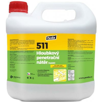 Perdix – 511 Hloubkový penetrační nátěr 5l – bílý – Zboží Mobilmania