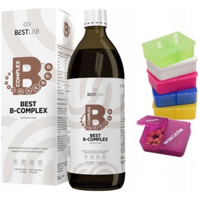Best Lab Vitamín B Complex 500 ml pomeranč – Hledejceny.cz