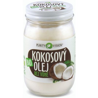 Purity Vision Bio Kokosový olej bez vůně 420 ml
