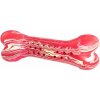 Hračka pro psa Hip Hop Antibakteriální dentální kost s vůní hovězího steaku přírodní guma 13,5 cm