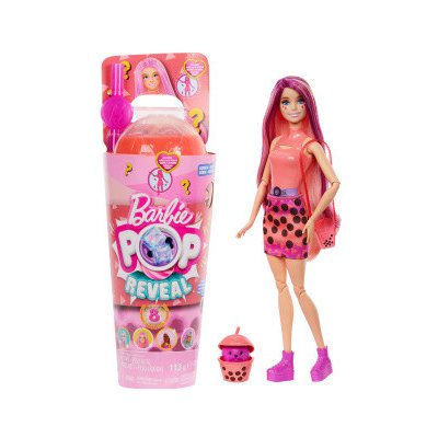 Barbie Pop reveal barbie bubble tea mangové koláčky HTJ22 – Zboží Dáma