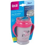 LOVI hrníček 360 Junior s úchyty Indian růžový 250 ml – Zboží Mobilmania
