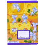 Papírny Brno Školní sešit 512 A5 2 pomocné linky linkovaný – Hledejceny.cz